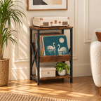 Meuble platine vinyle 40 cm, 3 niveaux | Dalmeri