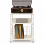 Meuble platine vinyle 40 cm, 3 niveaux | Talvenor