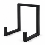 Support présentoir vinyle 15 cm, métal noir | Elvarin